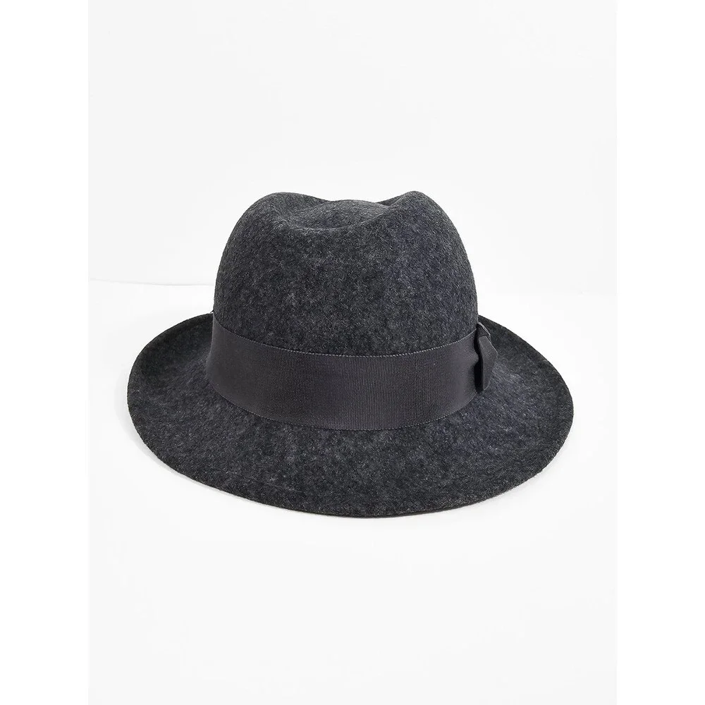 Betmar Medium Vintage Wool Gray Felt Hat Union Made USA